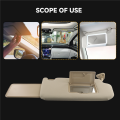 Right Sun Visor With Vanity Mirror for 2004-2014. 