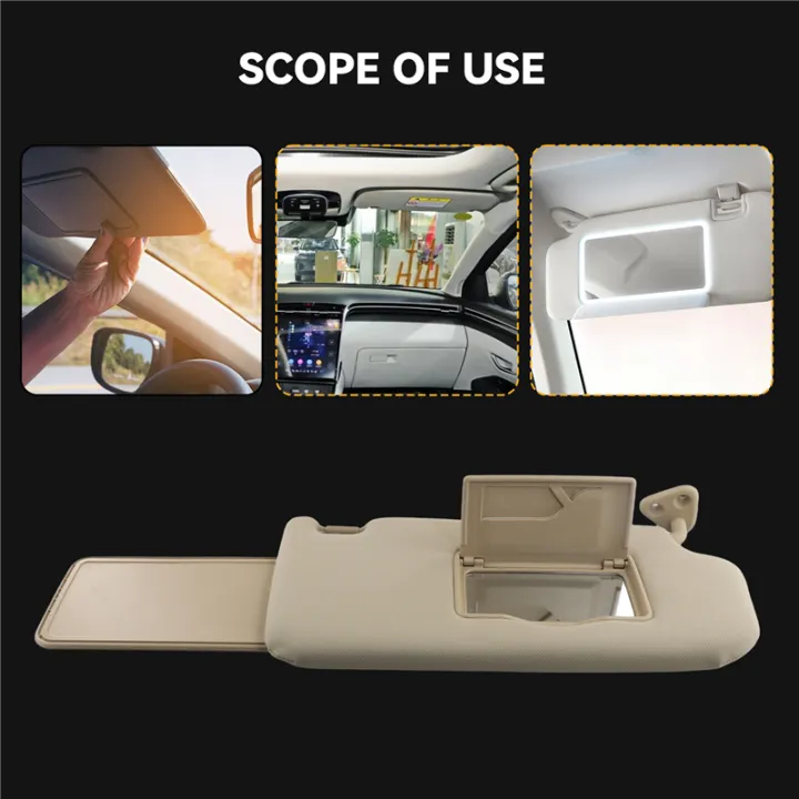Right%20Sun%20Visor%20With%20Vanity%20Mirror%20for%202004-2014%20-%20Image%205
