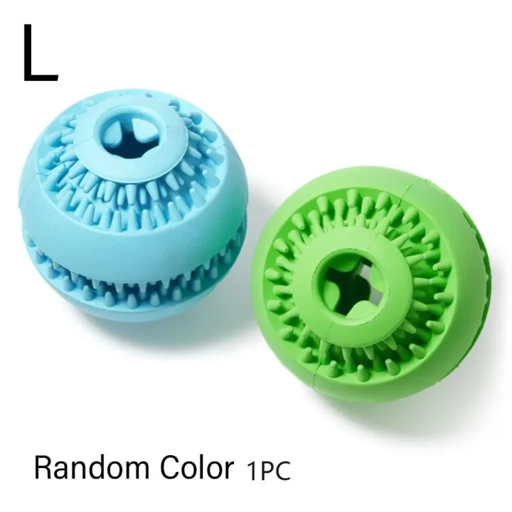 Random Color Pet Feeder Leaking Toy Slow Feeding IQ Puzzle Treat Balls Dog Cat Toys Food Dispensing
