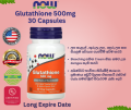 Now foods Glutathione 500 mg, 30 Veg Capsules. 