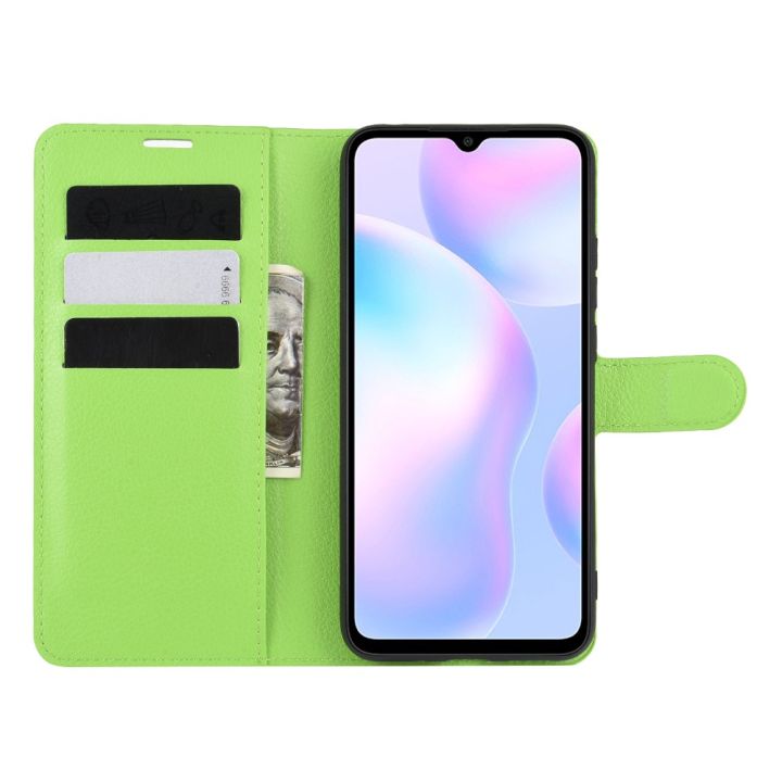 Redmi%209A%20Case%20Mobile%20Back%20Cover%20for%20Xiaomi%20Redmi%209A%20Cover%20Phone%20Case%20Stand%20Card%20Slot%20Holder%20Wallet%20Soft%20Case%20Flip%20Book%20Cover%20-%20Image%202