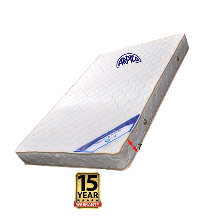 ARPICO Flexifoam Spring Mattress - 72X48X7 (6X4) - 15 company Years warranty
