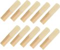1pc 2/ 2.5/ 3 Reeds Alto Saxophone, Tenor, Clarinet Reed Bamboo Strength 2 2.5 3 Sax Wood Wind Instrument Parts - Light Yellow musical instrument flute Recorder saxaphone clarinet alto reeds 2 1/2 Saxophone reed tenor reed clarinet reed. 