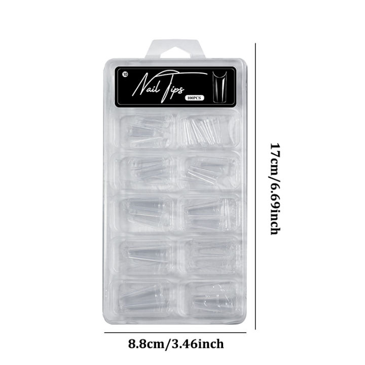 100Pcs%20Soft%20Gel%20False%20Nail%20Tips%20Short%20Square%20Coffin%20Almond%20Artificial%20Press%20On%20Fake%20Nails%20Extension%20Manicure%20Tools%20Yao%20Store%20-%20Image%204