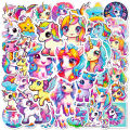 20/40/60pcs Unicorn Stickers Cute Rainbow Colorful Unicorn Animal Stickers for Laptop Scrapbook Journal Kids Girls Boys Stickers. 
