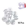 Genuine Singer Class 15 Plastic Bobbin (10 Pcs Pack) For Home Sewing / Zigzag Machines. 