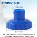 Small Strainer Hose B Adapter for in Ground Pools above Ground Pool Accessory. 