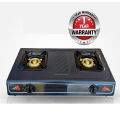 National Gas Cooker Double Burner Non-Stick Coated. 