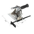 Adjustable Cutting Depth Positioning Bracket Slotting Base Stand for Universal 100MM 4" Angle Grinder. 
