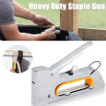Universal Staple Gun Manual Nail Gun Heavy Duty Furniture Stapler for Fixing Material, Advertising Paint, Decoration, Carpentry. 
