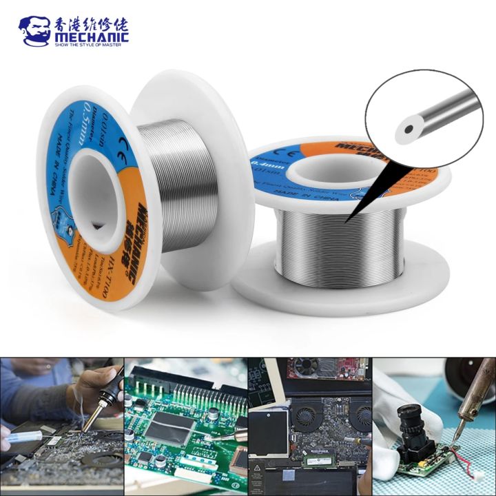 LeiyanNew%20Soldering%20Wire%20Roll%20MECHANIC%20HX-T100%2055g%20Mild%20Rosin%20Core%20183%E2%84%83%20Melting%20Point%200.2mm-1.2mm%20High%20Purity%20Solder%20Wire%20Welding%20Flux%201-3%25%20Iron%20Cable%20Reel%20-%20Image%206
