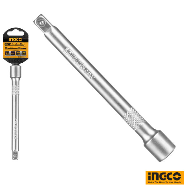 INGCO 1/2 Ratchet Spanner Extension Bar 10"