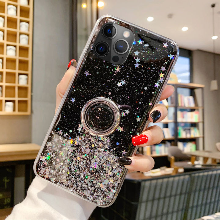 Casinglee%20for%20iPhone%2013%20Pro%20Max%20case%20Shiny%20Ring%20Glitter%20Soft%20Transparent%20Holder%20Stand%20Back%20cover%20with%20String%20for%20Apple%20iPhone%2013%20Pro%20Max%20cases%20cover%20Stars%20Moon%20Girls%20-%20Image%206