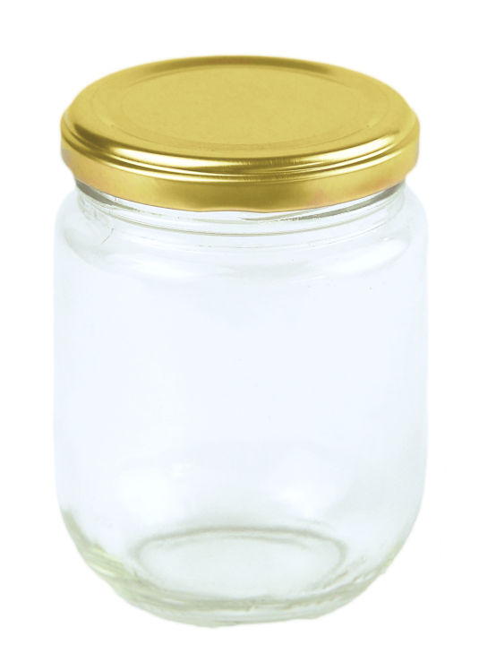 Glass Jar 250g TT One Jar for Spices, Tea, Coffee, Sugar, Powder, Kitchen, Food Set 1Pc/3Pc/12Pc
