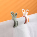 【Folio & Light】3pcs/set Abs Beach Towel Clips Large Plastic Windproof Clothes Hanging Peg Quilt Clamp Holder For Beach Chair Cruiser. 