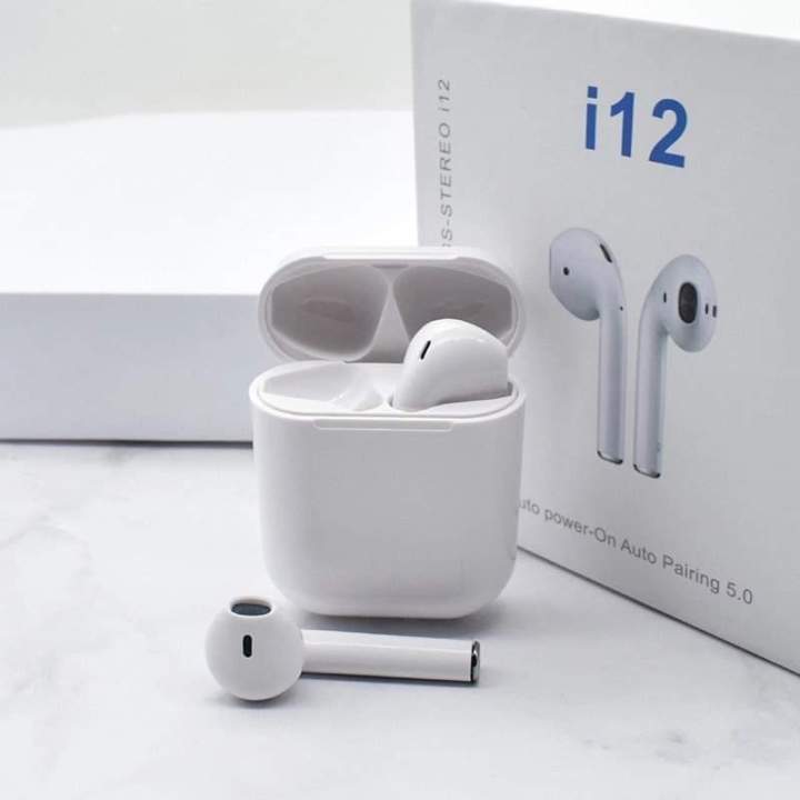 New Wireless Earbuds Bluetooth Earphone Headset I12 TWS Ear Buds