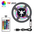 1/2/5/10M 2835 LED Light Strips Kit Infrared Remote Control Decoration Light Lamp Ribbon for Festival Party Bedroom BackLight. 