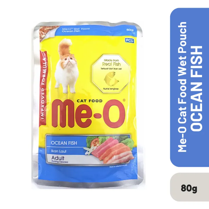 Me-O Wet Food Ocean Fish Adult 80g