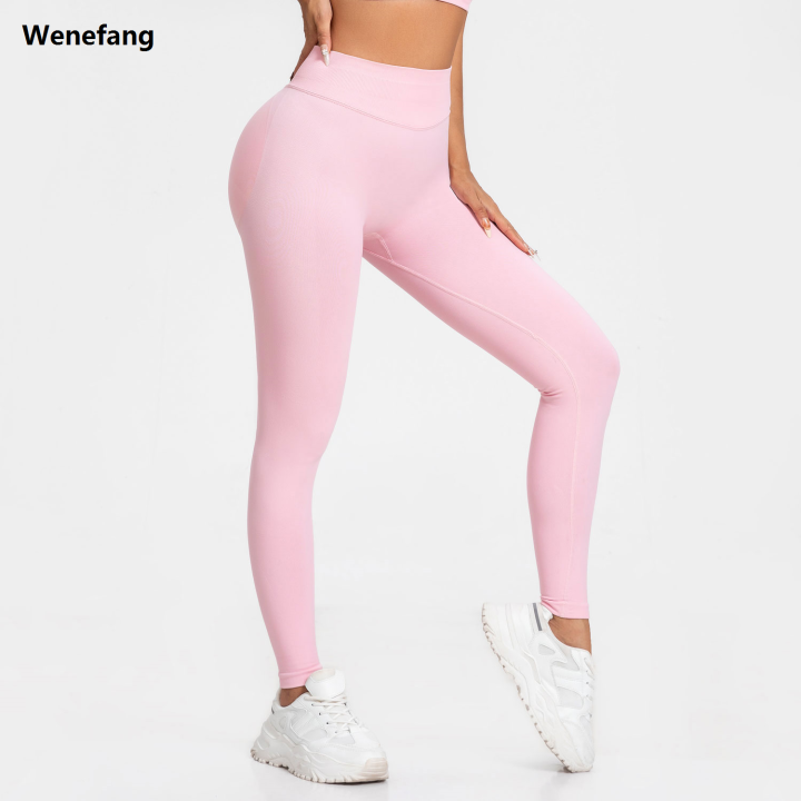 Wenefang%20NCLAGEN%20Seamless%20Sports%20Leggings%20Woman%20Low%20Impact%20Yoga%20Pants%20Tummy%20Original%20Control%20Squat%20Proof%20Gym%20Fitness%20Workout%20Scrunch%20Butt%20Tights%20-%20Image%205