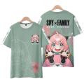 Spy X family 3D print T-shirts anime Kawaii girl Anya boys fashion oversized T shirt Harajuku kids tees tops girls clothes. 