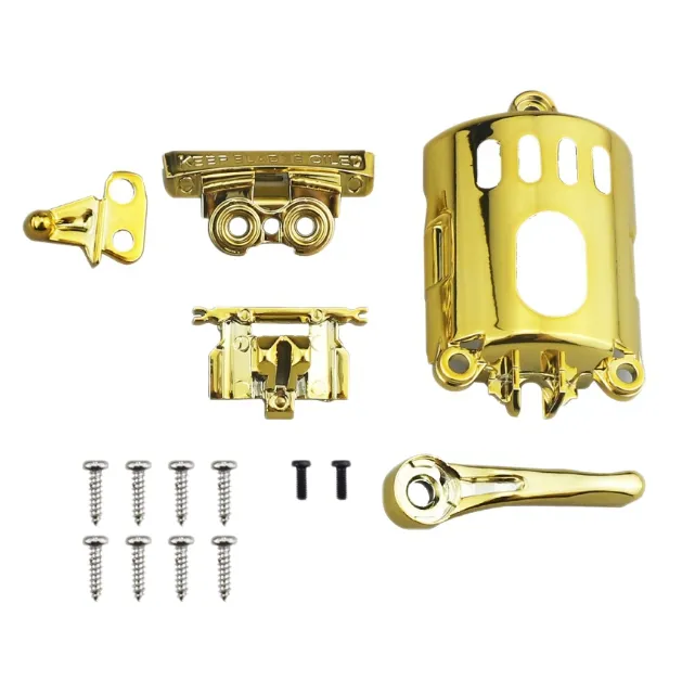 Modified Hair Clipper Housing Cover for Wahl 8148 8591 Kit Golden