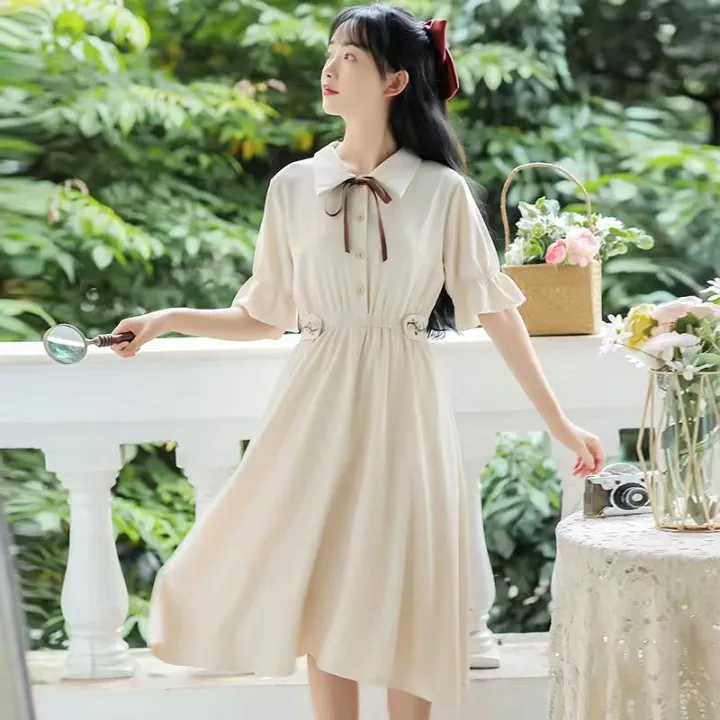 New%20Chinese%20Style%20Dress%20Women's%20Clothing%20Summer%202024%20New%20Junior%20High%20School%20Student%20Mori%20Style%20Skirt%20Girl's%20Long%20Dress%20Super%20Fairy%20-%20Image%205