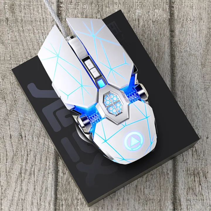 G30S%203200dpi%20Wired%20Computer%20Gaming%20Mouse%20With%207%20Keys%20And%20Four%20Gears%20Adjustable%20Resolution/side%20Button%20+%20DPI%20Light%20Off%20Button%20-%20Image%205