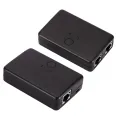 2 Port Rj45 Lan Network Switch Hub Computer Ethernet Internet Converter Adapter Mini Size Practical Network Switch. 
