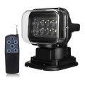 Boat Spotlight 50W Remote Control Spot Light with Remote Control Magnetic Spotlight for Truck UTV SUV Marine Boat Car. 