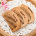 1Pc Natural Peach Wood Comb Close Teeth Anti-static Head Massage Beard Hair Care Tool Beauty Accessories Barber Women's Hairdres. 