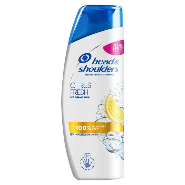 Lot De 2 Shampoings Head & Shoulders 625 Ml – Citrus Fresh – Neufs