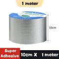 Tape Aluminum F Butyl Sealing Tape Super Waterproof Sealers Adhesive Sealant Wall Crack Stop Leaks Roof Pipe Repair Duct Fix Tape. 