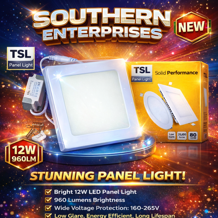 Square 12w Sunk Mounting Led Panel Light(null) Original Orin Tsl Sunk Panel LIght Sunk Down Light Squre Sunk  Square LED Panel Light | Energy Saving Bright Ceiling Light for Home Office | Modern Design