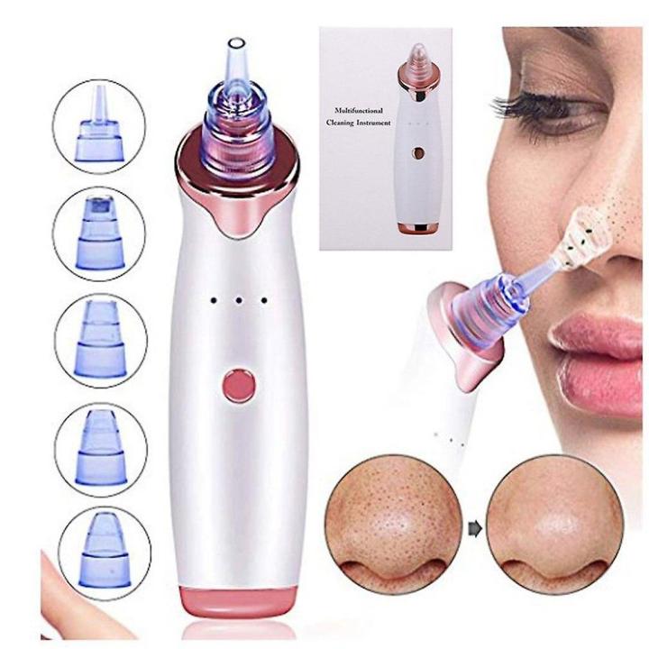 USB Rechargeable Electric Multifunctional Cleaning Instrument For acne, pimple skin treatment Blackhead Remover, Vacuum Acne, Acne Treatment, Cleaner Pore, Pore Shrinking Machine (Mfci)
