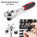 1/2” Handle Drive Ratchet Socket Wrench Spanner Quick Release. 