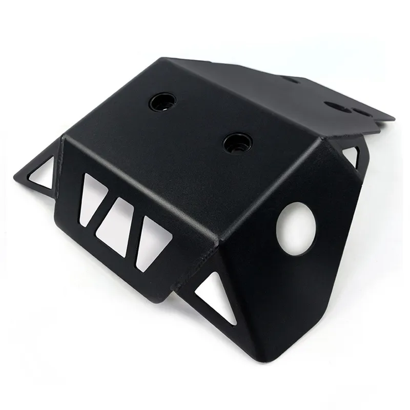 Stainless Steel Engine Guard Skid Plate For Yamaha XT250, Serow, Tricker, XG250 – Black Protective Cover