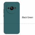 Solid Liquid Silicone Back Cover For Redmi A3. 