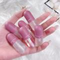 Mini Capsule Glitter Water Lip Gloss Lip Glaze Transparent Color Change Glass Lip Oil Waterproof Lasting Lipstick Lips Cosmetics. 