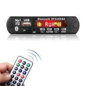 5V USB Bluetooth MP3 WMA FM AUX Decoder Board Audio Kit With Remote