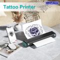 BBYP A4 Thermal Printer M08F Wireless Tattoo Transfer Bluetooth USB Mobile Fifty percent discount Printer Machine Text PDF Document Design Tattoo Printing. 