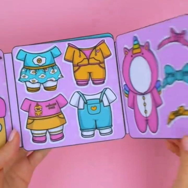 LeiyanLuxury%20New%20specials%20Viral%20QUITE%20BOOK%20Duck%20House%20paper%20doll%20Kids%20Educational%20Toys%20-%20Image%205