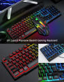 RGB Gaming Keyboard & Combo T-Wolf TF200. 