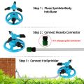 360 Degree Automatic Rotating Garden Lawn Water Sprinklers System Quick Coupling Lawn Rotating Nozzle Garden Irrigation Supplies. 