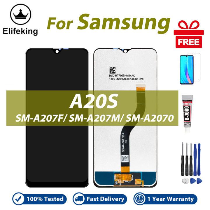 LCD%20For%20Samsung%20Galaxy%20A20s%20A207%20A207F%20A207M%20A2070%20Display%20Touch%20Screen%20Digitizer%20Assembly%20Replacement%20Parts%20-%20Image%202