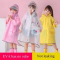 Cute outdoor kids raincoat waterproof raincoat children rainproof cloak boy girl raincoat kids travel climbing rain gear. 