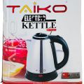 Electric Kettle, TAIKO Brand 1.8L Cordless Kettle, Stainless Steel Body Overheat Protected Electric Kettle 1500W. 