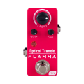 FLAMMA FC16 Optical Tremolo Guitar Effects Pedal Classic Optical Tremolo Effect Guitar Effects Pedal Compact Size True Bypass Circuit. 