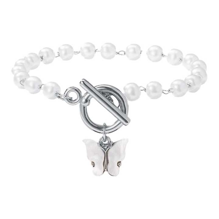 Korean Ins Butterfly Pearl Bracelet New Girls Accessories