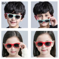 OQ BOGA 8 Colors Unisex Oval Frame Anti UV Polarized Kids Sunglasses Children Outdoor Eye Protection Full Rim Sun Glasses. 
