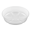 20 Pack Plant Saucers Drip Tray 6 Inch Clear Plastic Flower Pot Saucers for Indoor Plants, Plant Drip Tray for Pots. 